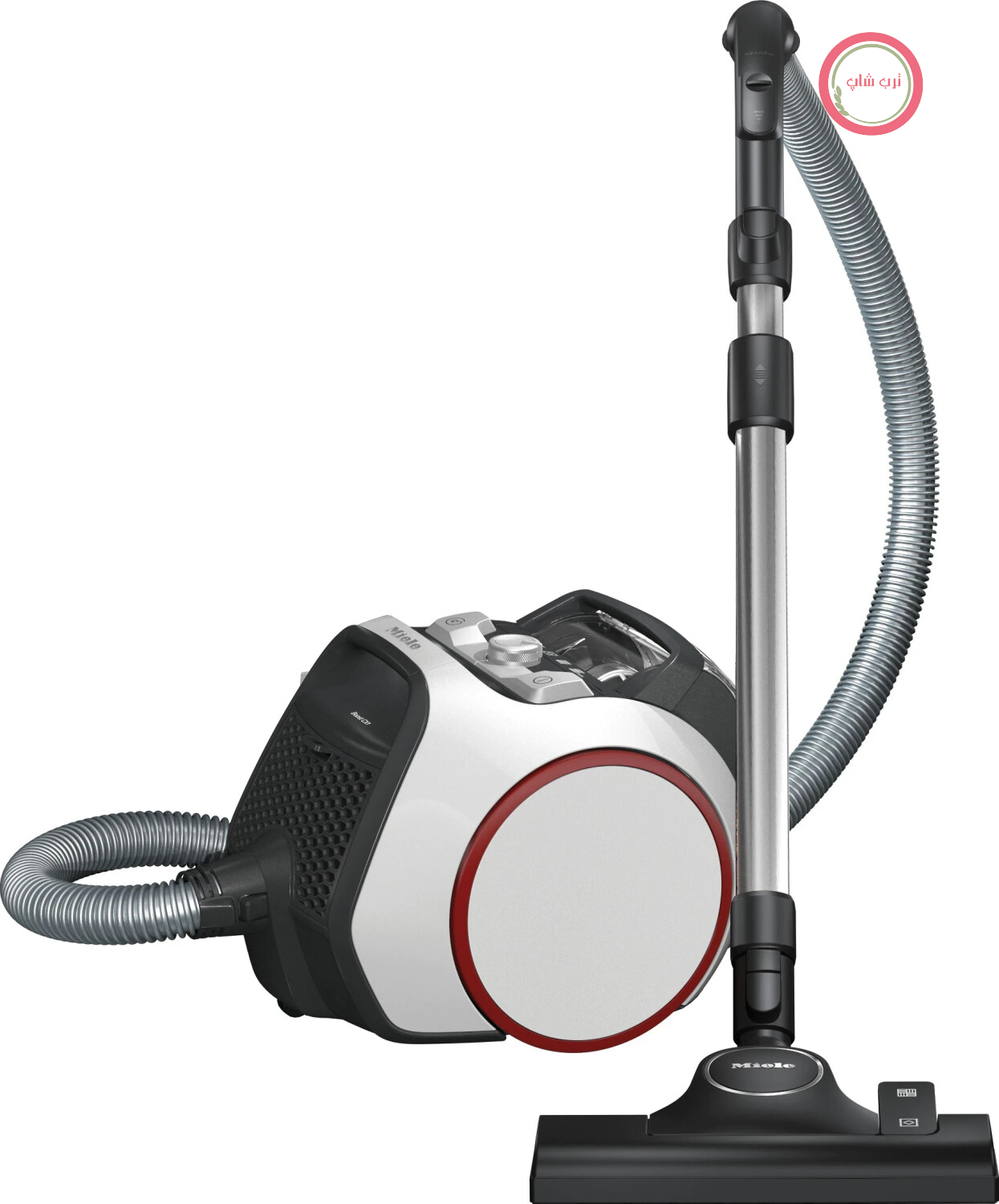 جارو برقی بدون کیسه میله آلمان مدل Miele Boost CX1 white red